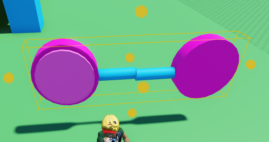 The merged circles without the pole