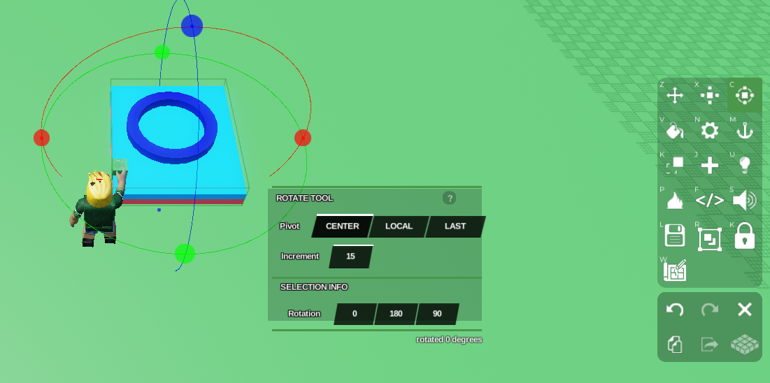 x : 0 y : 180 z : 90